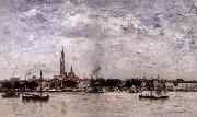 Eugene Boudin, Le Port a Anvers